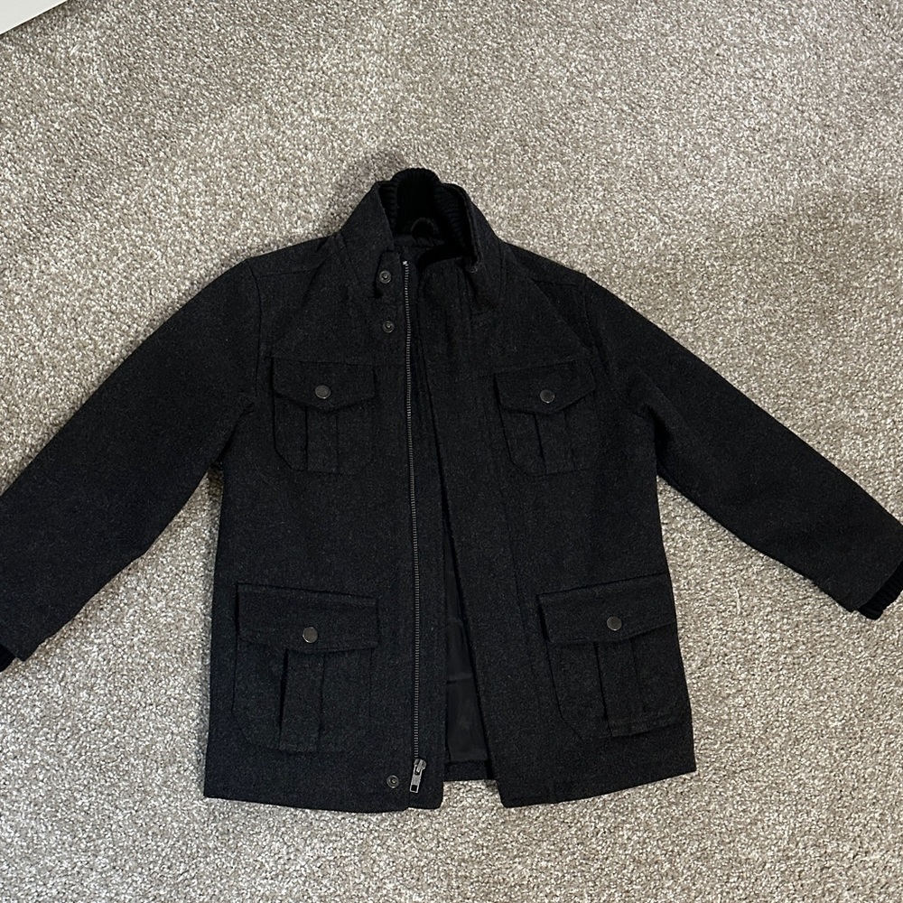 GAP Youth Black Military Field Jacket